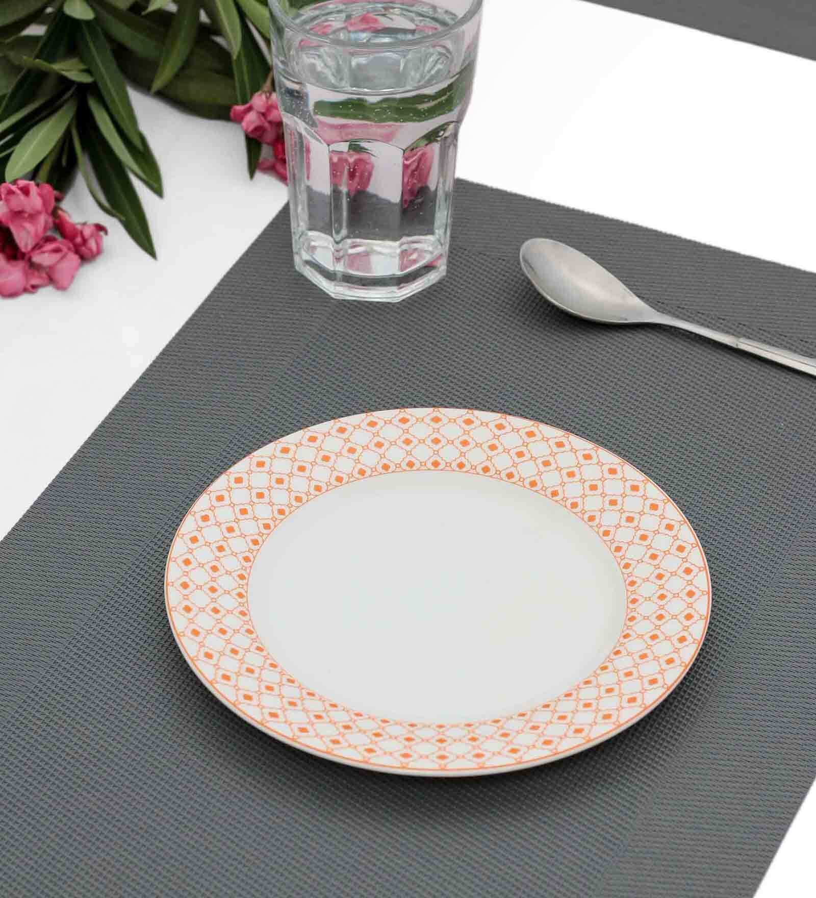 Designer 7 Inch Multicolour Ceramic Side Plate
