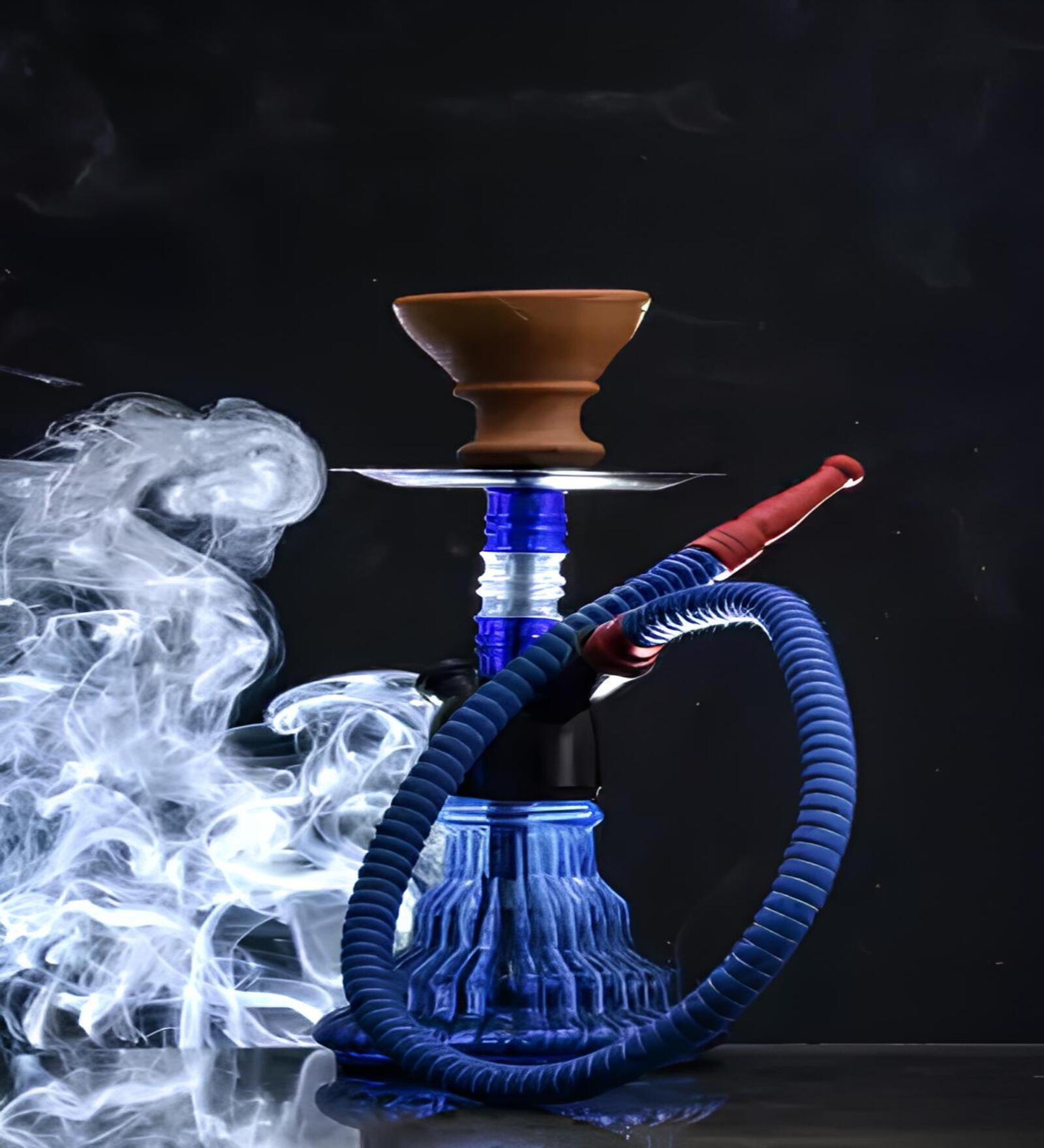 Designer Hookha Multicolour Metal Showpiece