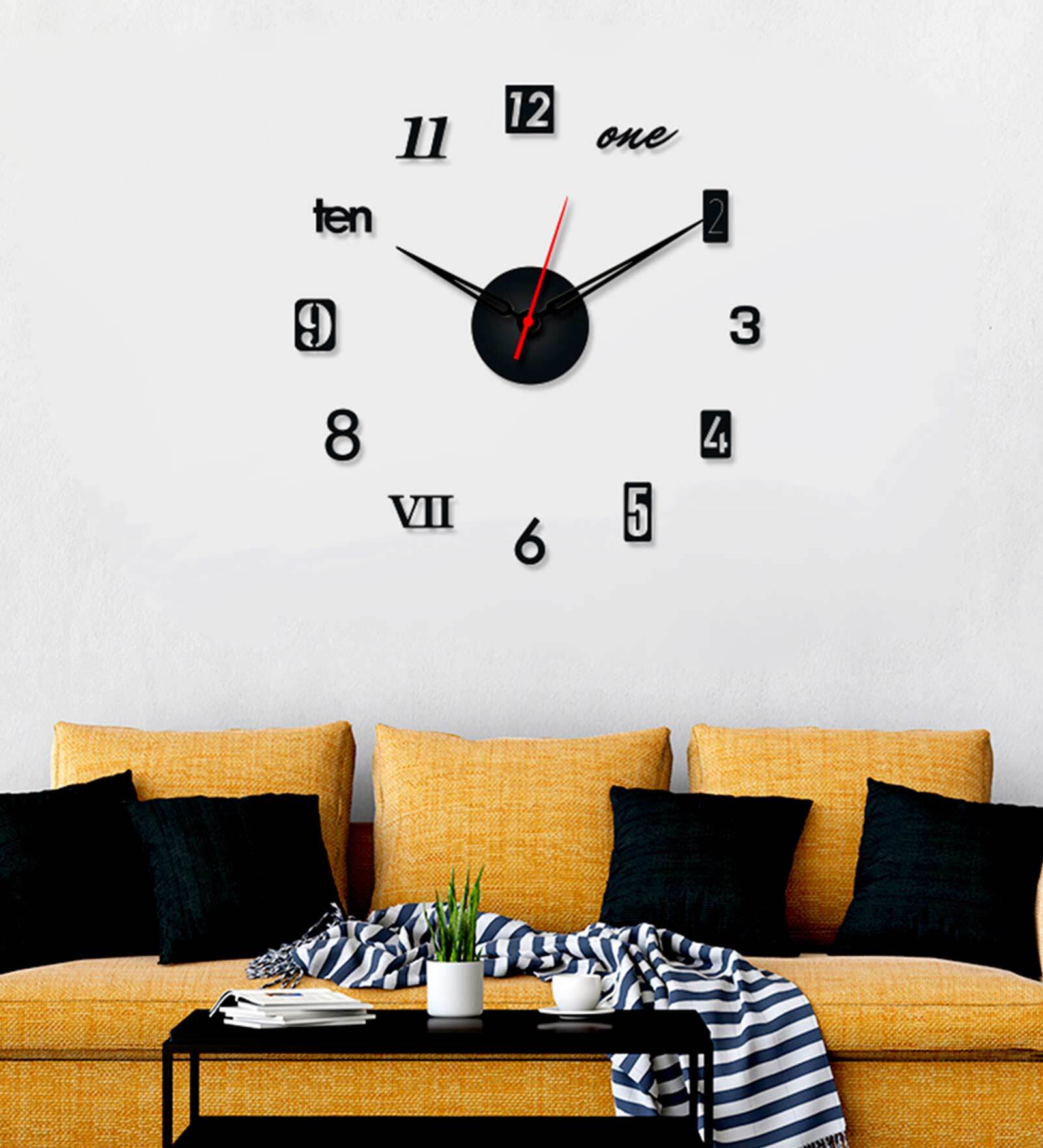 Buy Designer Numbers Wall Clock By Wallmantra At 40% Off By Wallmantra 