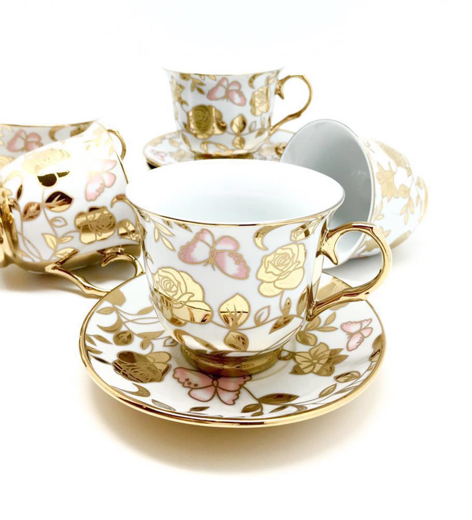 Devnow Covent Garden Bone China 180 ML Cup & Saucer