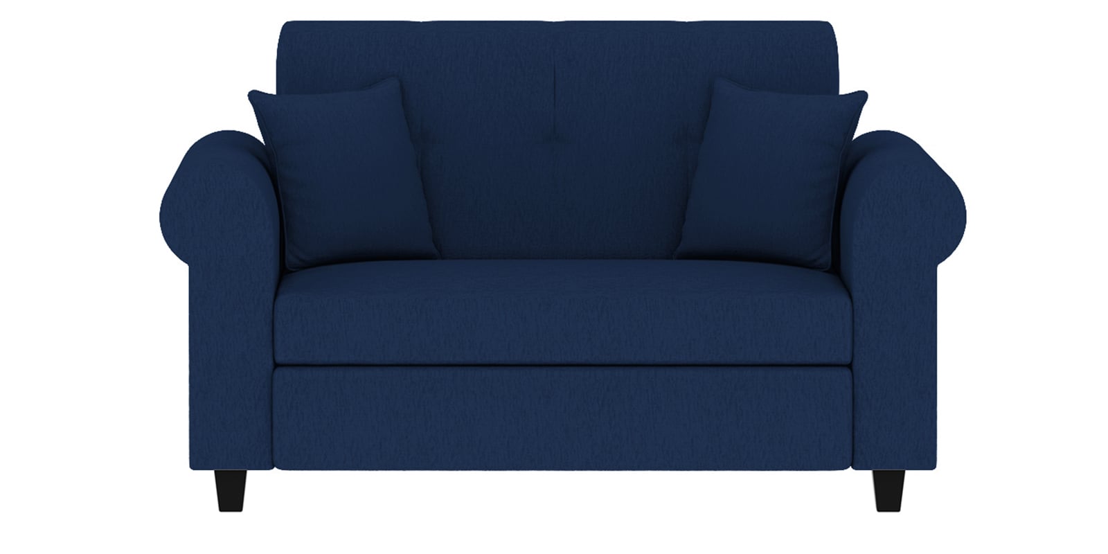 Derado Fabric 2 Seater Sofa in Royal Blue Colour