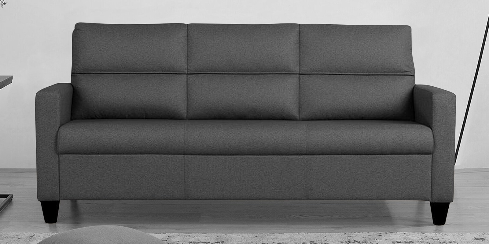 Buy Derby 3 Seater Sofa in Grey Colour at 55% OFF by Trevi Furniture ...