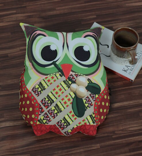 Buy Decorative Owl Cushion By Lushomes Online Animal Decorative