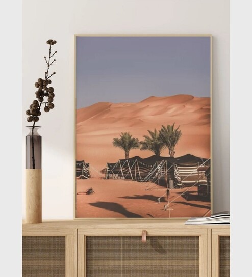 Desert Camp Oasis art