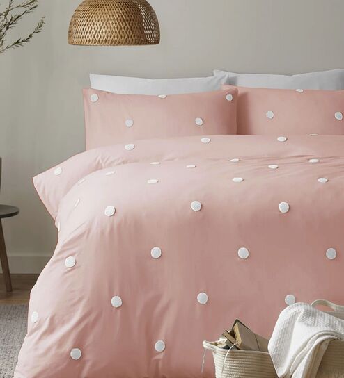 Desert Rose Peach Cold-Weather Comforter Single Size With1 Pillow Cover