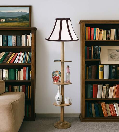 Devansh Multicolor Soft  back with wood Base