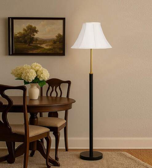 Devansh off white   Soft back with wood Base