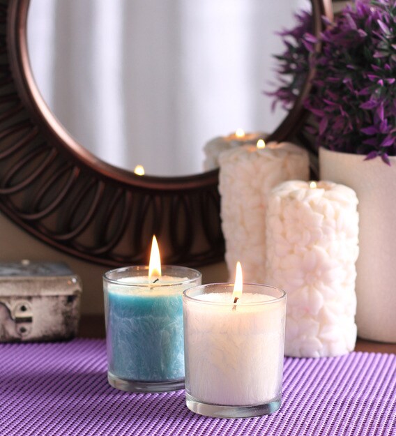 decorative scented candles