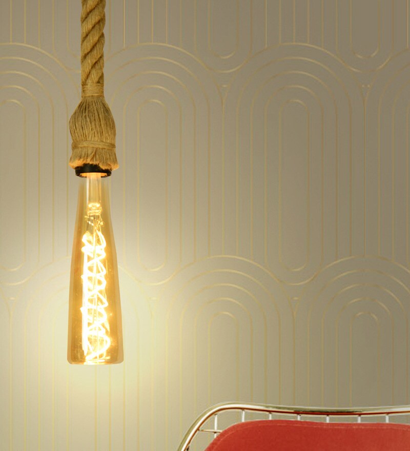 Buy Decorative Aber Bottle Filament Bulb By Hind Lighting Online