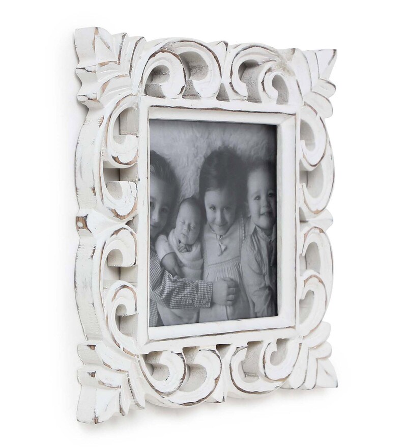 white victorian picture frames