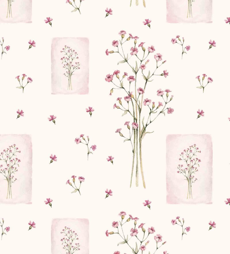 Muriva Freya Floral Wallpaper 149104 Grey