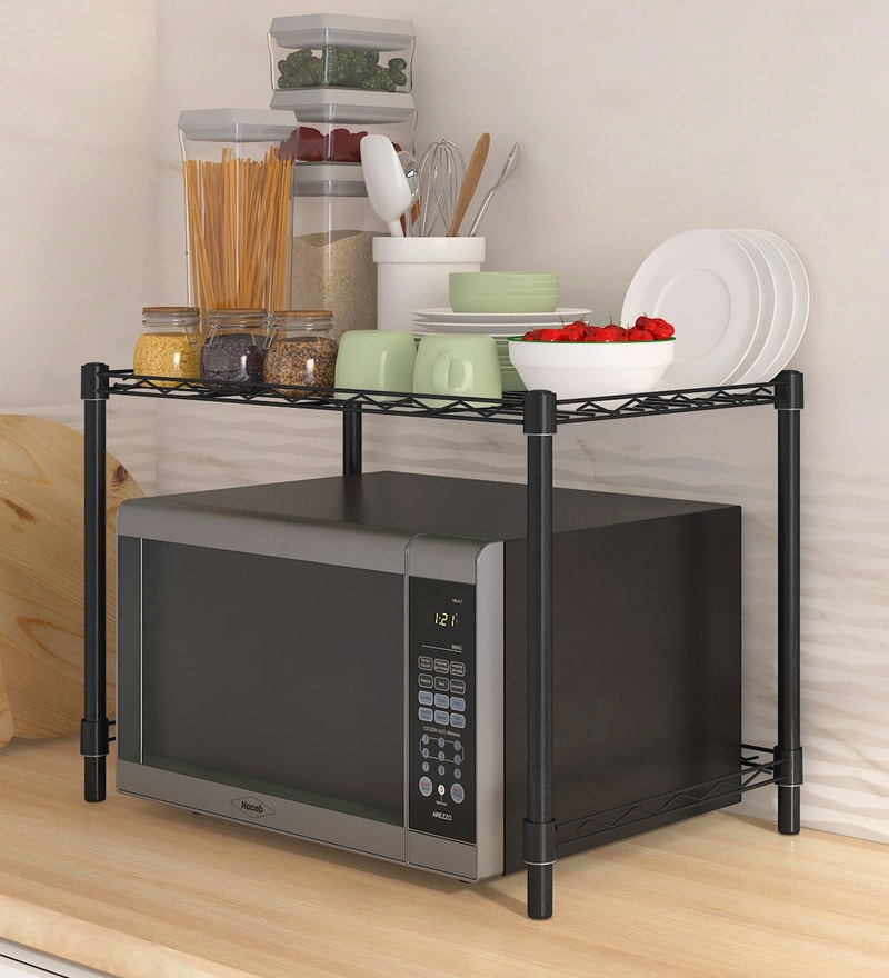 kitchen rack for oven and microwave