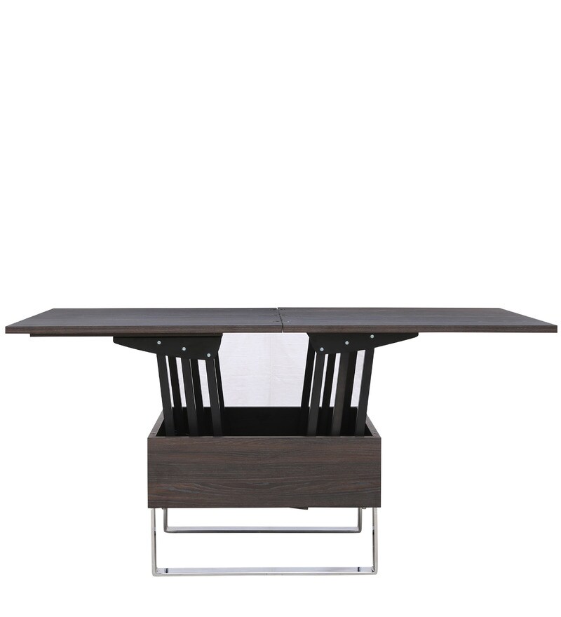 Buy Desire Expandable Coffee Table in Brown Colour by Gravity Online