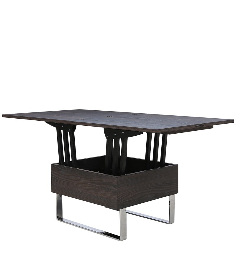 Buy Desire Expandable Coffee Table in Brown Colour by Gravity Online