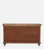 Damino Z Solid Wood Sideboard In Scratch Resistant Grey Distress Finish