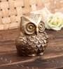 Deco Owl Brass Figurine