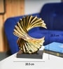 Black & Golden Ceramic Decorative Object