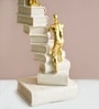 Black & Golden Resin Staircase Decorative Object