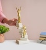 Black & Golden Resin Staircase Decorative Object