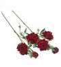 Maroon Velvet Rose Artificial Flower s Pack of 2