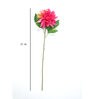 Pink Polyester Dahlia Artificial Flower Pack of 3