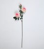 Light Pink Velvet Rose Artificial Flower s Pack of 2