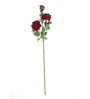 Maroon Velvet Rose Artificial Flower s Pack of 2