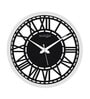 White Plastic Decorative Modern Wall Clock