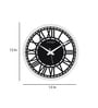 White Plastic Decorative Modern Wall Clock