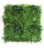 Decorative 40 X 40 Inch Green Polyvinyl Chloride Artificial Grass