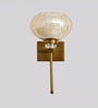 Decorative Amber Kharbuja Wall Sconce
