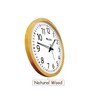 Nathan Cream Engineered Wood Wall Clock