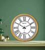 Christopher Cream Engineered Wood Wall Clock