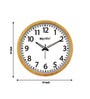 Nathan Cream Engineered Wood Wall Clock