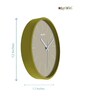 Mateo Green ABS Plastic Wall Clock