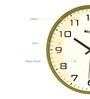 Noah Green ABS Plastic Wall Clock