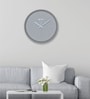 Owen Grey ABS Plastic Wall Clock