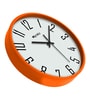Theodore Orange ABS Plastic Wall Clock