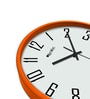 Theodore Orange ABS Plastic Wall Clock