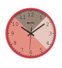 Luca Red ABS Plastic Wall Clock