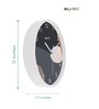 Ethan White ABS Plastic Wall Clock
