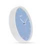 Ezra White ABS Plastic Wall Clock
