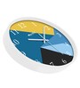 Aiden White ABS Plastic Wall Clock