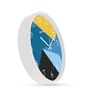 Aiden White ABS Plastic Wall Clock