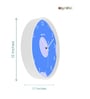 Jayden White ABS Plastic Wall Clock