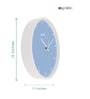 Ezra White ABS Plastic Wall Clock