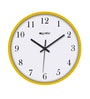 Alexander Yellow ABS Plastic Wall Clock