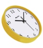 Alexander Yellow ABS Plastic Wall Clock