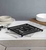 Decorative Black Aluminium Trivet