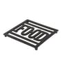 Decorative Black Aluminium Trivet